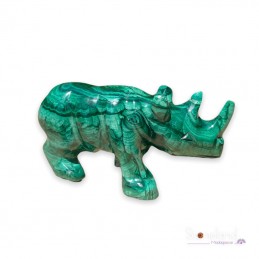 Rhinocéros - Malachite